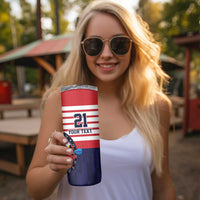 United States Dart Custom Skinny Tumbler Team USA One For All