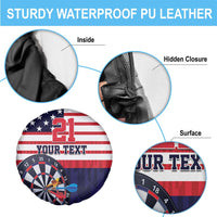 United States Dart Custom Spare Tire Cover Team USA One For All