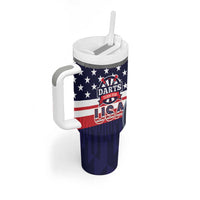 United States Dart Custom Tumbler With Handle Team USA One For All