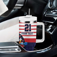 United States Dart Custom Tumbler With Handle Team USA One For All