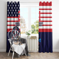 United States Dart Custom Window Curtain Team USA One For All