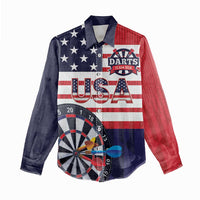 United States Dart Custom Women Casual Shirt Team USA One For All