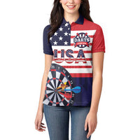 United States Dart Custom Women Polo Shirt Team USA One For All