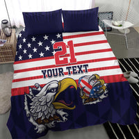 United States Football Custom Bedding Set Team USA One For All