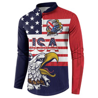 United States Football Custom Button Sweatshirt Team USA One For All