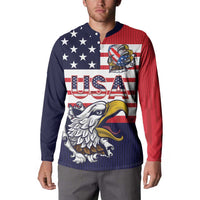 United States Football Custom Button Sweatshirt Team USA One For All