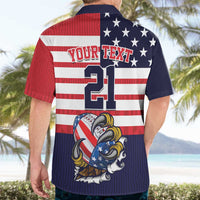 United States Football Custom Hawaiian Shirt Team USA One For All