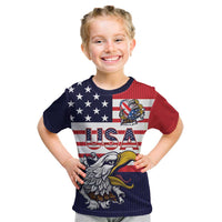United States Football Custom Kid T Shirt Team USA One For All