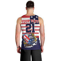 United States Football Custom Men Tank Top Team USA One For All