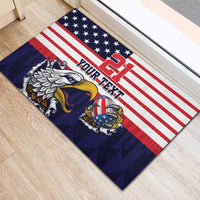 United States Football Custom Rubber Doormat Team USA One For All
