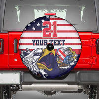 United States Football Custom Spare Tire Cover Team USA One For All
