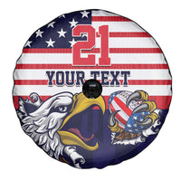United States Football Custom Spare Tire Cover Team USA One For All