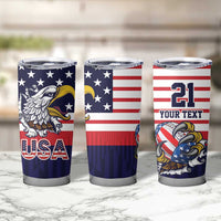 United States Football Custom Tumbler Cup Team USA One For All