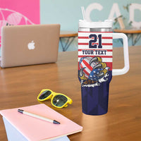 United States Football Custom Tumbler With Handle Team USA One For All