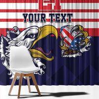 United States Football Custom Window Curtain Team USA One For All