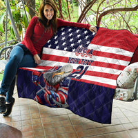 United States Ice Hockey Custom Quilt Team USA One For All