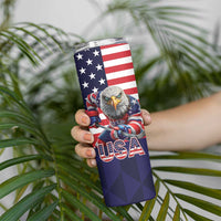 United States Ice Hockey Custom Skinny Tumbler Team USA One For All
