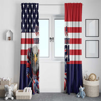 United States Ice Hockey Custom Window Curtain Team USA One For All