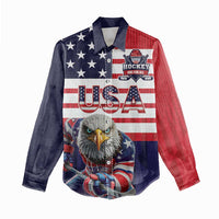 United States Ice Hockey Custom Women Casual Shirt Team USA One For All