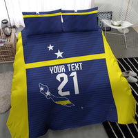 Personalized Curacao Sailboat Bedding Set Tropical Beach Sunset