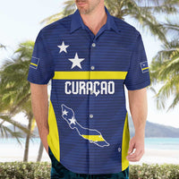 Personalized Curacao Sailboat Hawaiian Shirt Tropical Beach Sunset