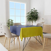 Personalized Curacao Sailboat Tablecloth Tropical Beach Sunset