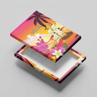 Curacao Football Custom Canvas Wall Art Come On La Familia Azul