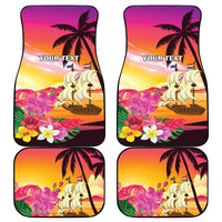 Curacao Football Custom Car Mats Come On La Familia Azul