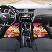 Curacao Football Custom Car Mats Come On La Familia Azul