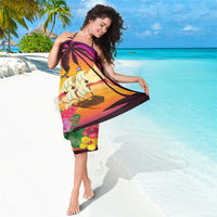 Curacao Football Custom Sarong Come On La Familia Azul