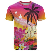 Curacao Football Custom T Shirt Come On La Familia Azul