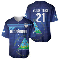 Nicaragua Football Custom Baseball Jersey Come On Los Pinoleros