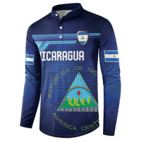 Nicaragua Football Custom Button Sweatshirt Come On Los Pinoleros