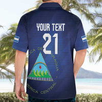 Nicaragua Football Custom Hawaiian Shirt Come On Los Pinoleros