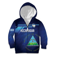 Nicaragua Football Custom Kid Hoodie Come On Los Pinoleros