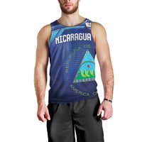 Nicaragua Football Custom Men Tank Top Come On Los Pinoleros