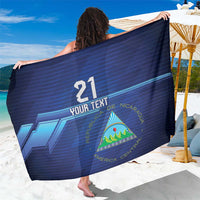 Nicaragua Football Custom Sarong Come On Los Pinoleros