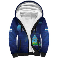 Nicaragua Football Custom Sherpa Hoodie Come On Los Pinoleros