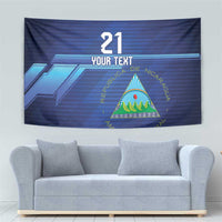 Nicaragua Football Custom Tapestry Come On Los Pinoleros