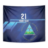 Nicaragua Football Custom Tapestry Come On Los Pinoleros