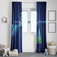 Nicaragua Football Custom Window Curtain Come On Los Pinoleros