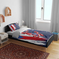 Personalized Puerto Rico American Bedding Set Boricua Taino Frog