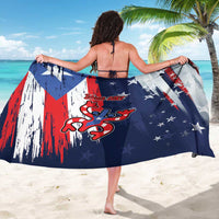 Personalized Puerto Rico American Sarong Boricua Taino Frog