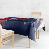 Personalized Puerto Rico American Tablecloth Boricua Taino Frog