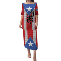 Puerto Rico Football Custom Puletasi Come On El Huracan Azul