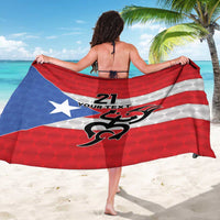 Puerto Rico Football Custom Sarong Come On El Huracan Azul