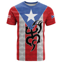 Puerto Rico Football Custom T Shirt Come On El Huracan Azul