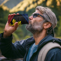 Personalized Philippines 4 in 1 Can Cooler Tumbler Polynesian Tribal Tattoo with Filipino Flag Motif