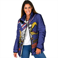 United States 2026 Personalized Padded Jacket Take Me Home Soccer Blue