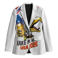 United States 2026 Personalized Blazer Take Me Home Soccer White